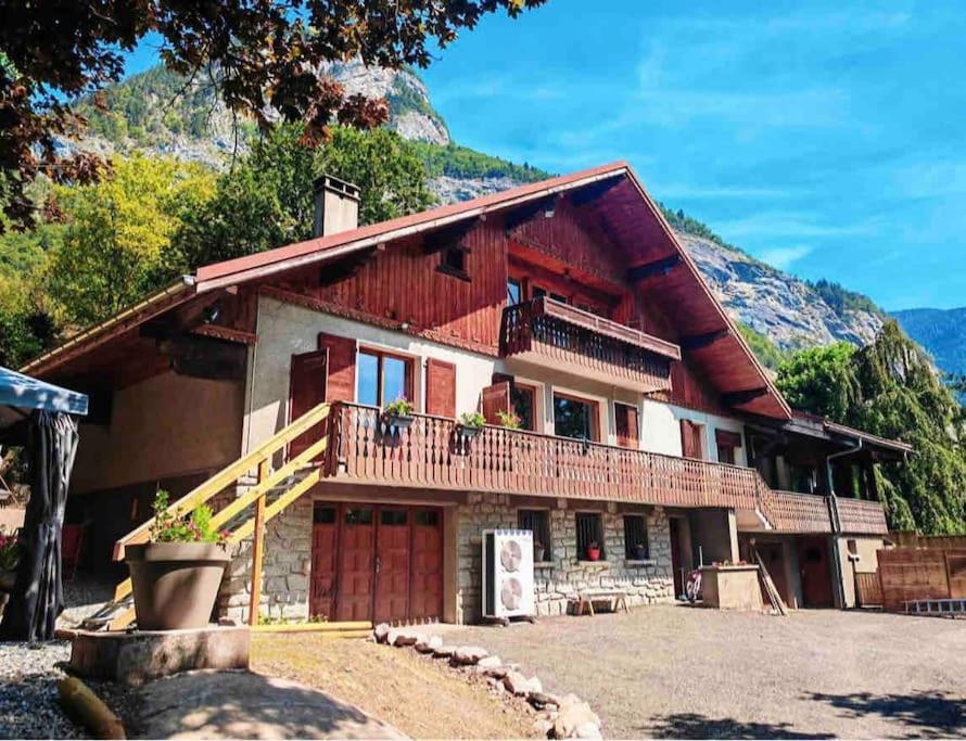 Les Loges De L'Arpenaz Apartamento Magland Exterior foto