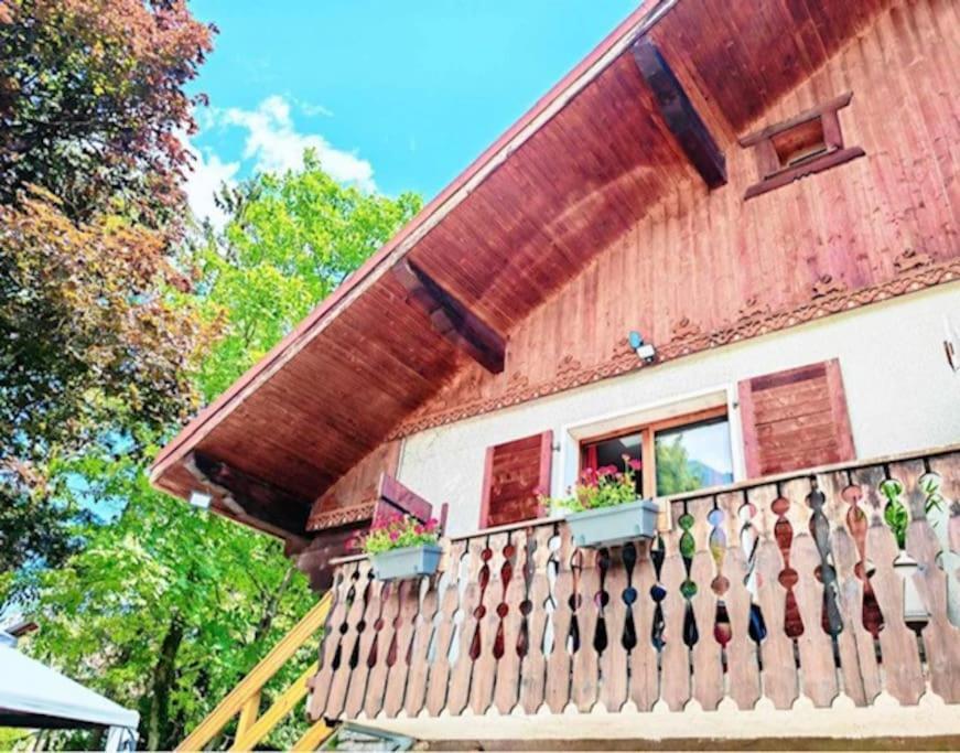Les Loges De L'Arpenaz Apartamento Magland Exterior foto